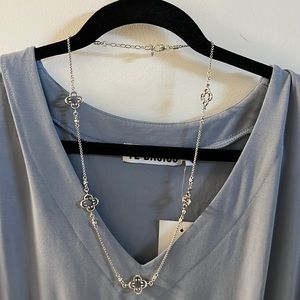Brighton Silver Scroll Necklace